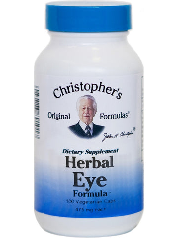 Christopher's Original Formulas, Herbal Eye Formula, 100 Vegetarian Caps