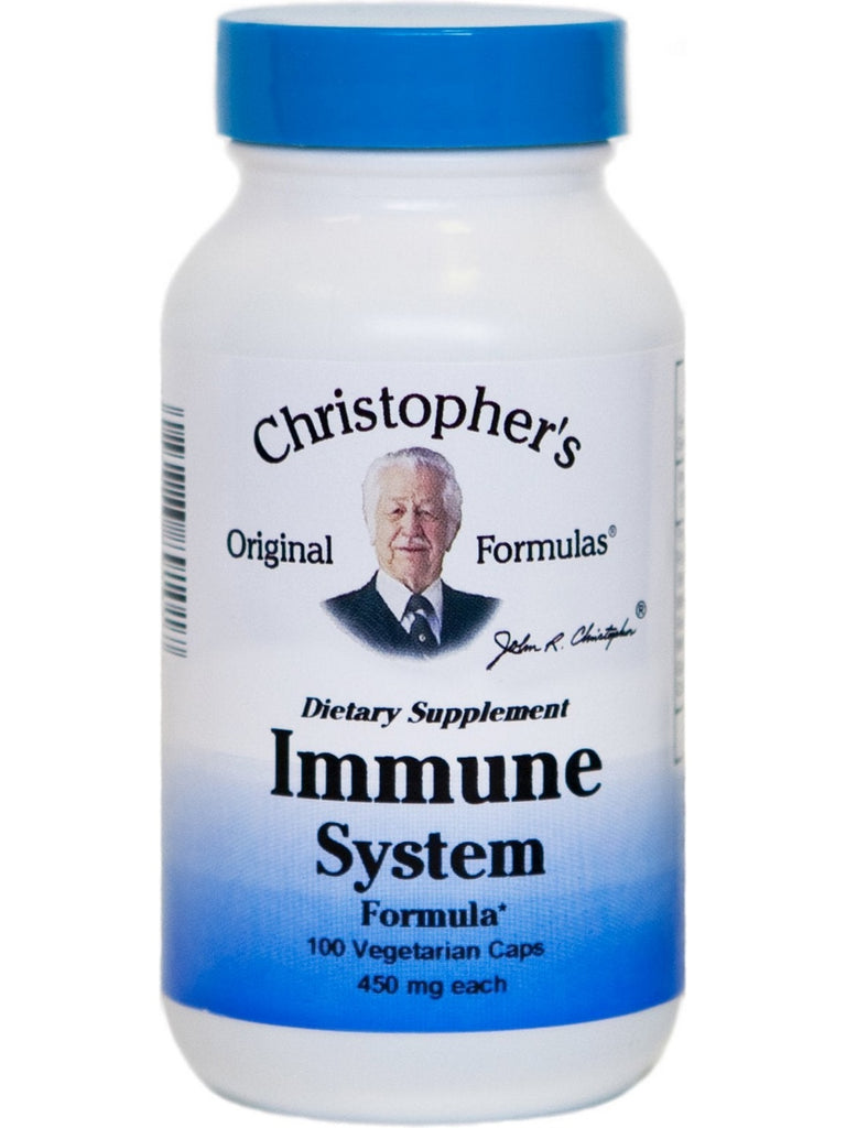 Christopher's Original Formulas, Immune System, 100 Vegetarian Caps