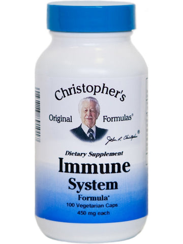 Christopher's Original Formulas, Immune System, 100 Vegetarian Caps