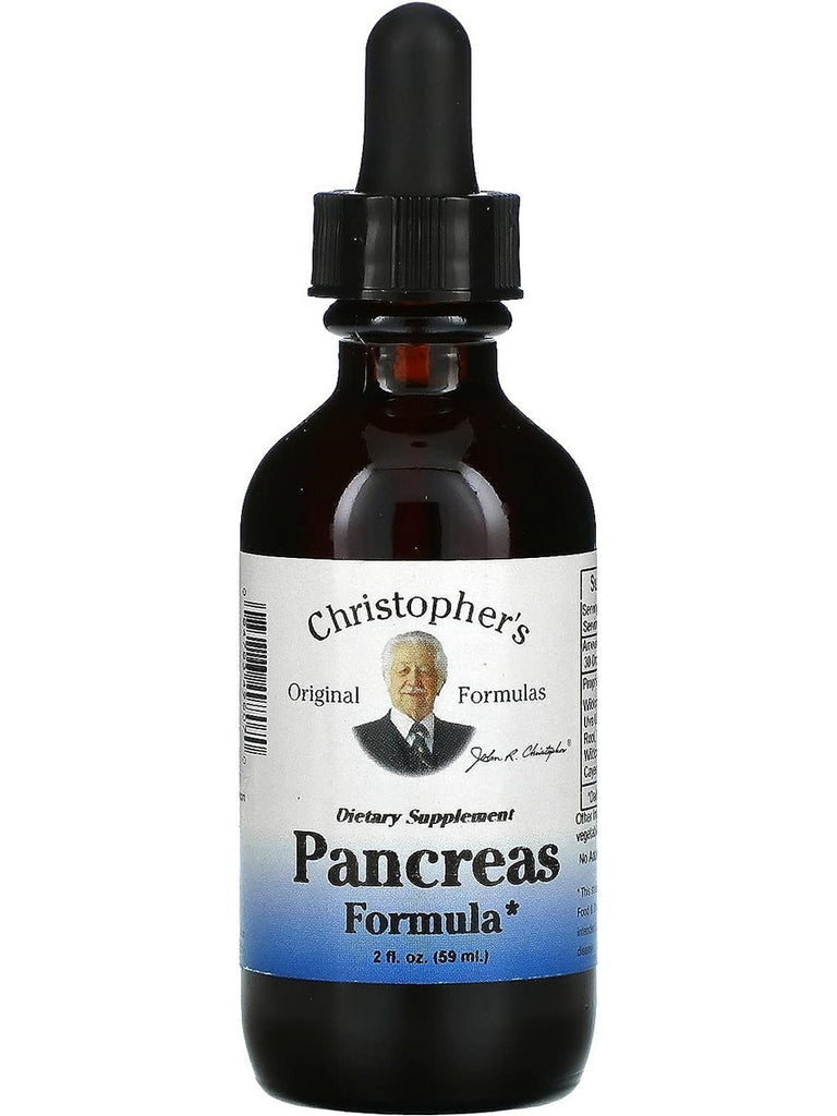 Christopher's Original Formulas, Pancreas Formula, 2 fl oz