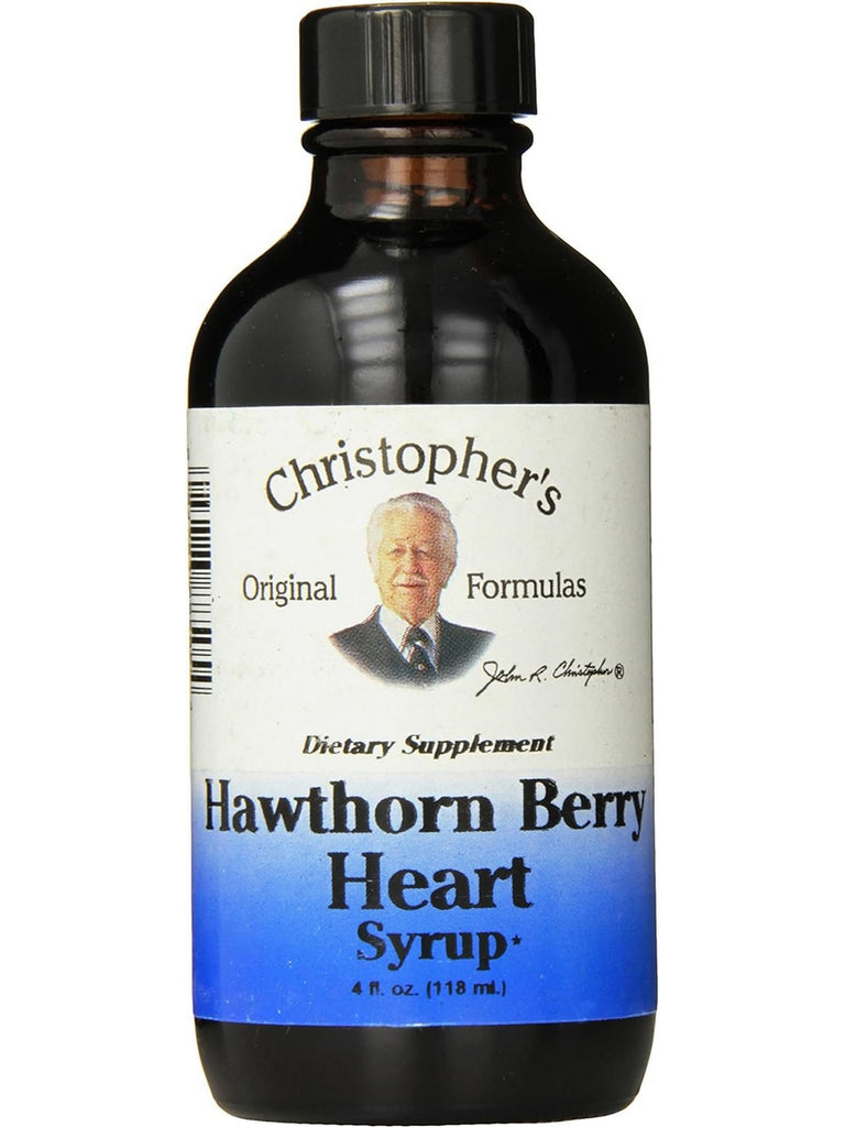Christopher's Original Formulas, Hawthorn Berry Heart Syrup, 4 fl oz