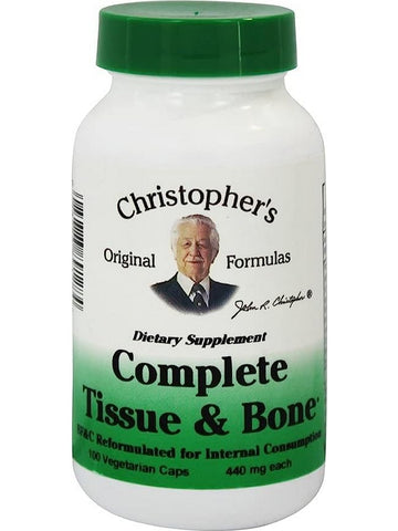 Christopher's Original Formulas, Complete Tissue & Bone, 100 Vegetarian Caps