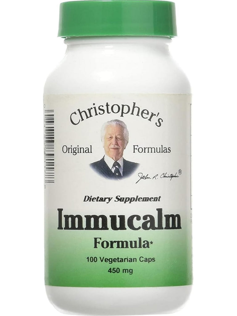 Christopher's Original Formulas, Immucalm Formula, 100 Vegetarian Caps