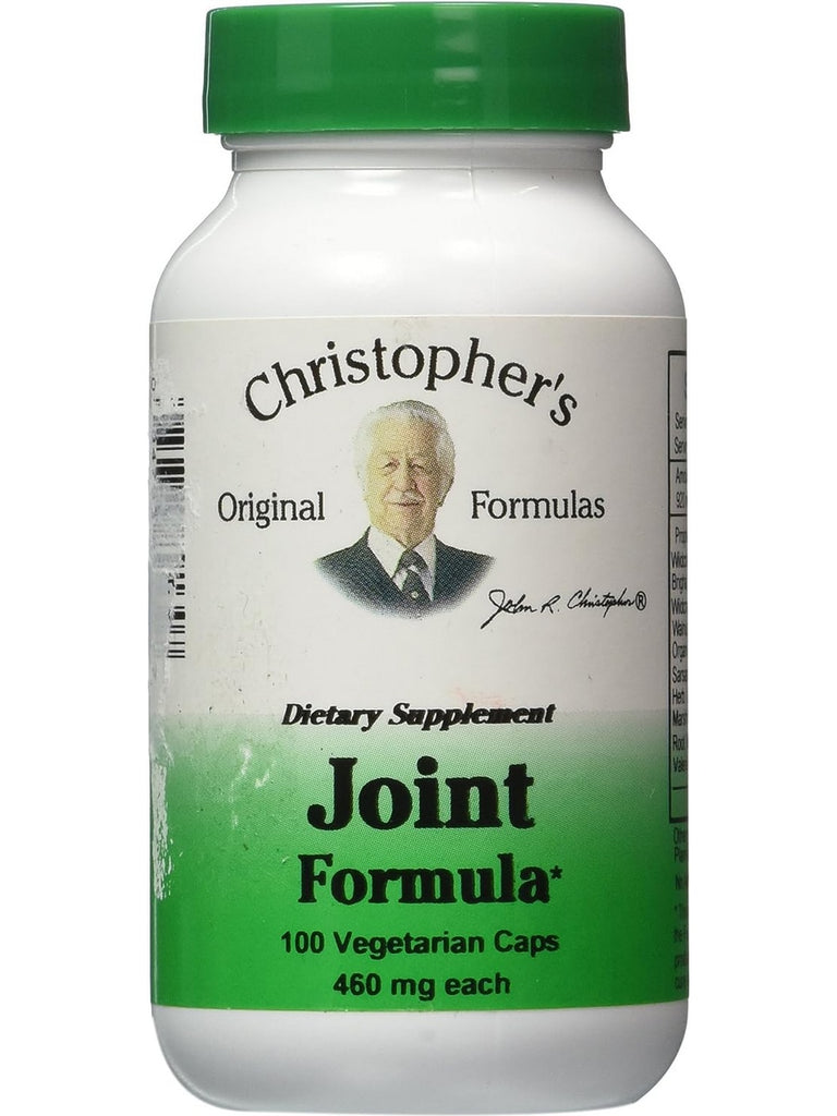 Christopher's Original Formulas, Joint Formula, 100 Vegetarian Caps