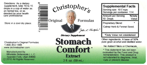 Christopher's Original Formulas, Stomach Comfort, 2 fl oz