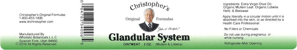 Christopher's Original Formulas, Glandular System, 2 oz
