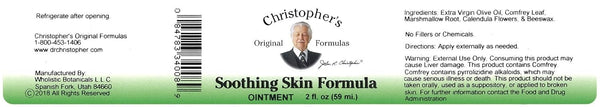 Christopher's Original Formulas, Soothing Skin Formula, 2 fl oz