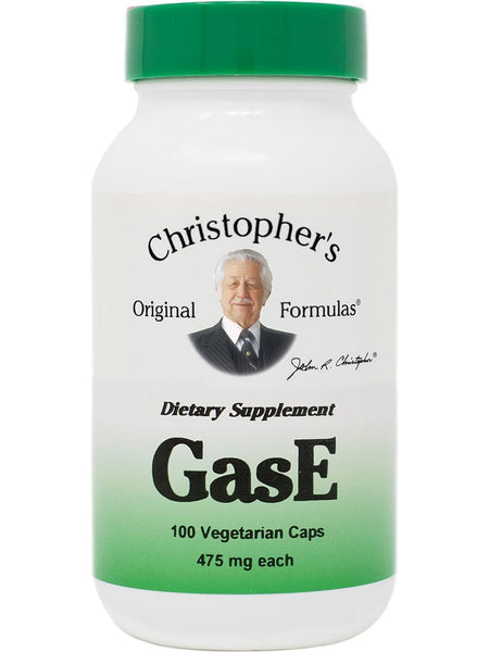 Christopher's Original Formulas, GasE, 100 Vegetarian Caps