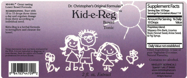 Christopher's Original Formulas, Kid-e-Reg, 2 fl oz