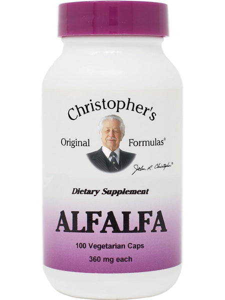 Christopher's Original Formulas, Alfalfa, 100 Vegetarian Caps