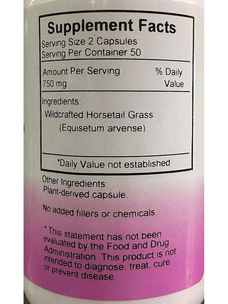 Christopher's Original Formulas, Horsetail Grass, 100 Vegetarian Caps