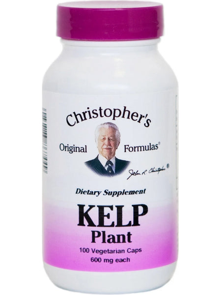 Christopher's Original Formulas, Kelp Plant, 100 Vegetarian Caps