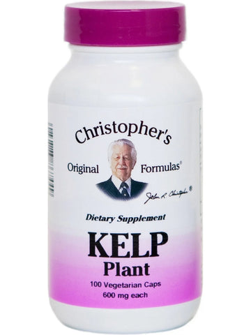 Christopher's Original Formulas, Kelp Plant, 100 Vegetarian Caps