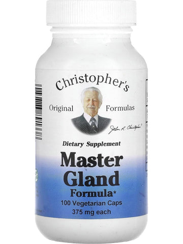 Christopher's Original Formulas, Master Gland Formula, 100 Vegetarian Caps