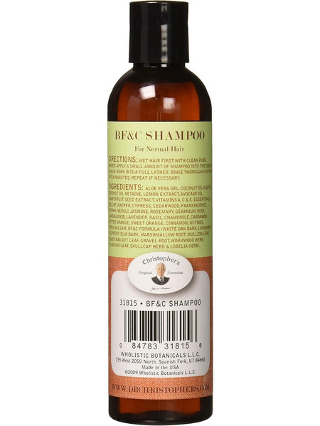 Christopher's Original Formulas, BF&C Shampoo, 8 fl oz