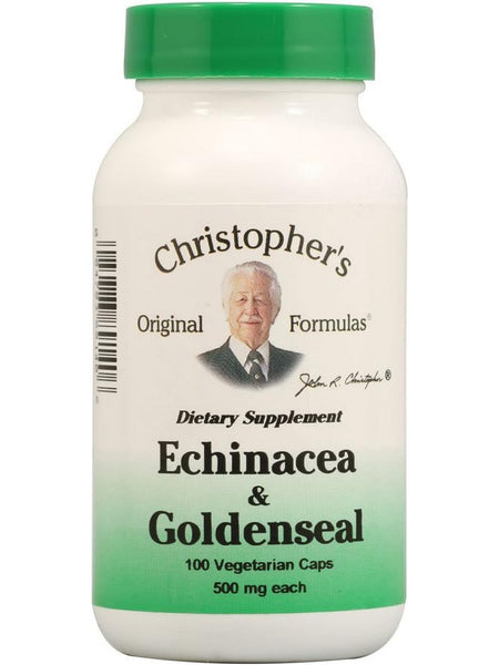 Christopher's Original Formulas, Echinacea & Goldenseal, 100 Vegetarian Caps