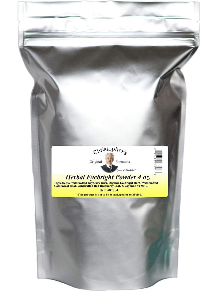 Christopher's Original Formulas, Herbal Eyebright Powder, 4 oz