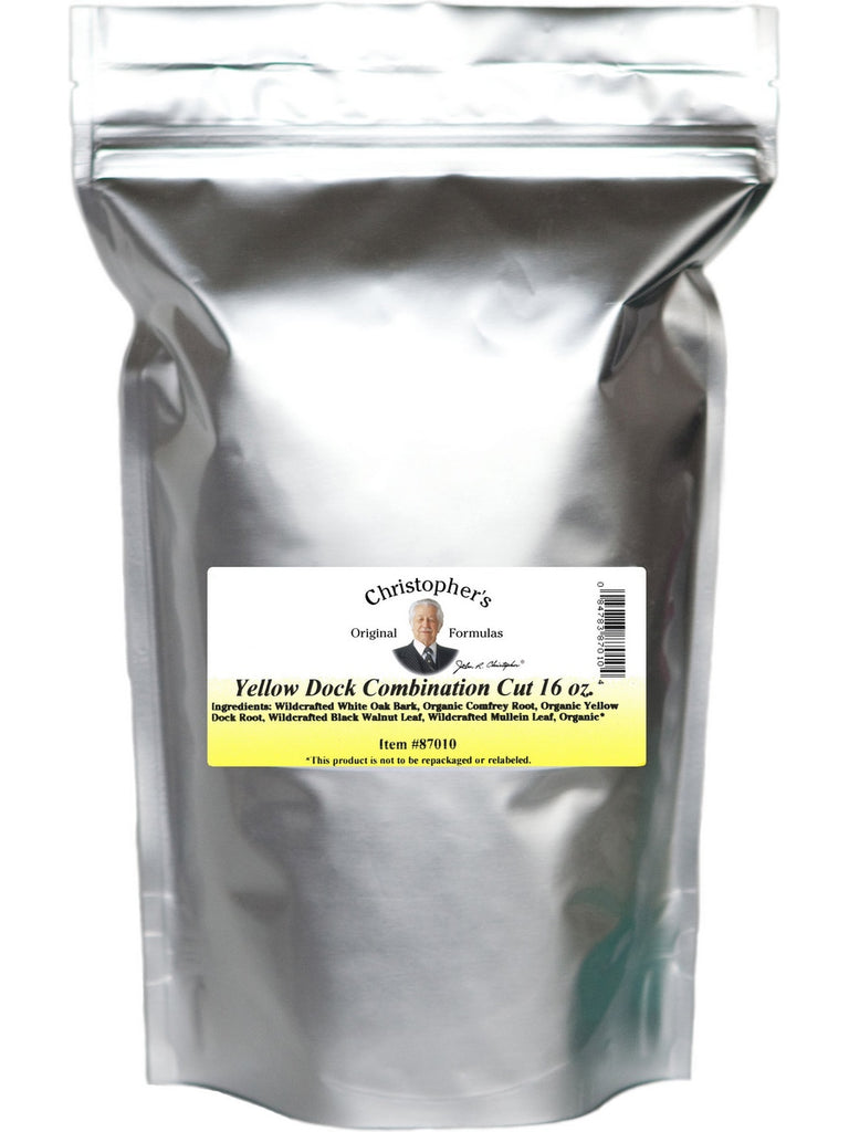 Christopher's Original Formulas, Yellow Dock Combination Cut, 16 oz