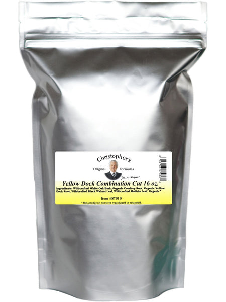Christopher's Original Formulas, Yellow Dock Combination Cut, 16 oz