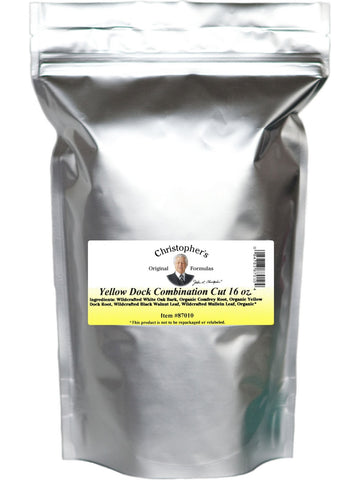 Christopher's Original Formulas, Yellow Dock Combination Cut, 16 oz