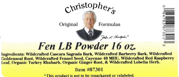 Christopher's Original Formulas, Fen LB Powder, 16 oz