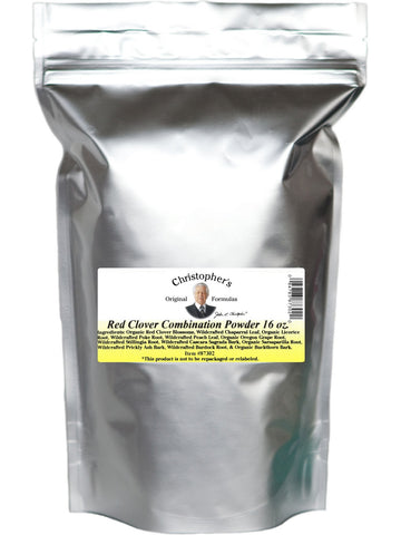 Christopher's Original Formulas, Red Clover Combination Powder, 16 oz