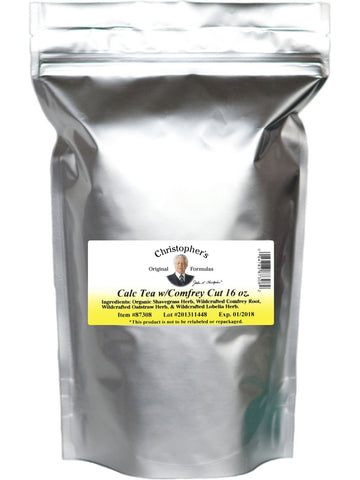 Christopher's Original Formulas, Calc Tea with Comfrey Cut, 16 oz