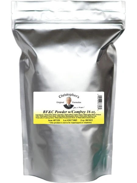Christopher's Original Formulas, BF&C Powder with Comfrey, 16 oz