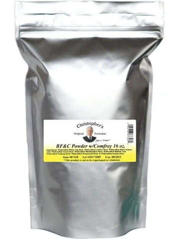 Christopher's Original Formulas, BF&C Powder with Comfrey, 16 oz