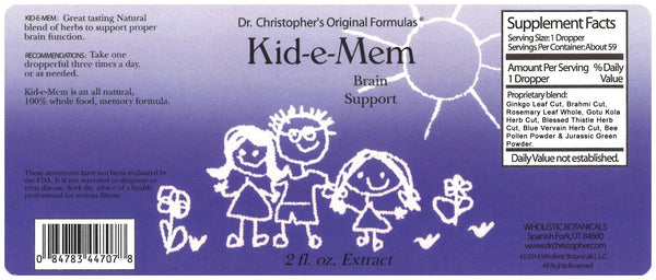 Christopher's Original Formulas, Kid-e-Mem, 2 fl oz