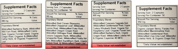 Christopher's Original Formulas, Herbal Cleansing Kit, Capsule, 1 Kit (12 Bottles)