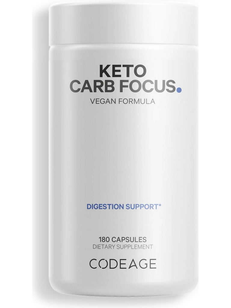 Codeage, Keto Carb Focus, 180 Capsules