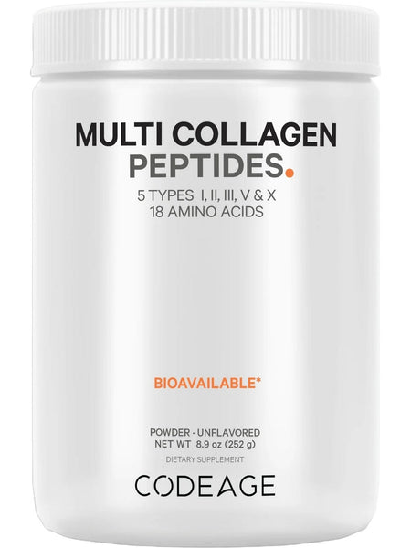 Codeage, Multi Collagen Protein Powder Mini, 8.9 oz