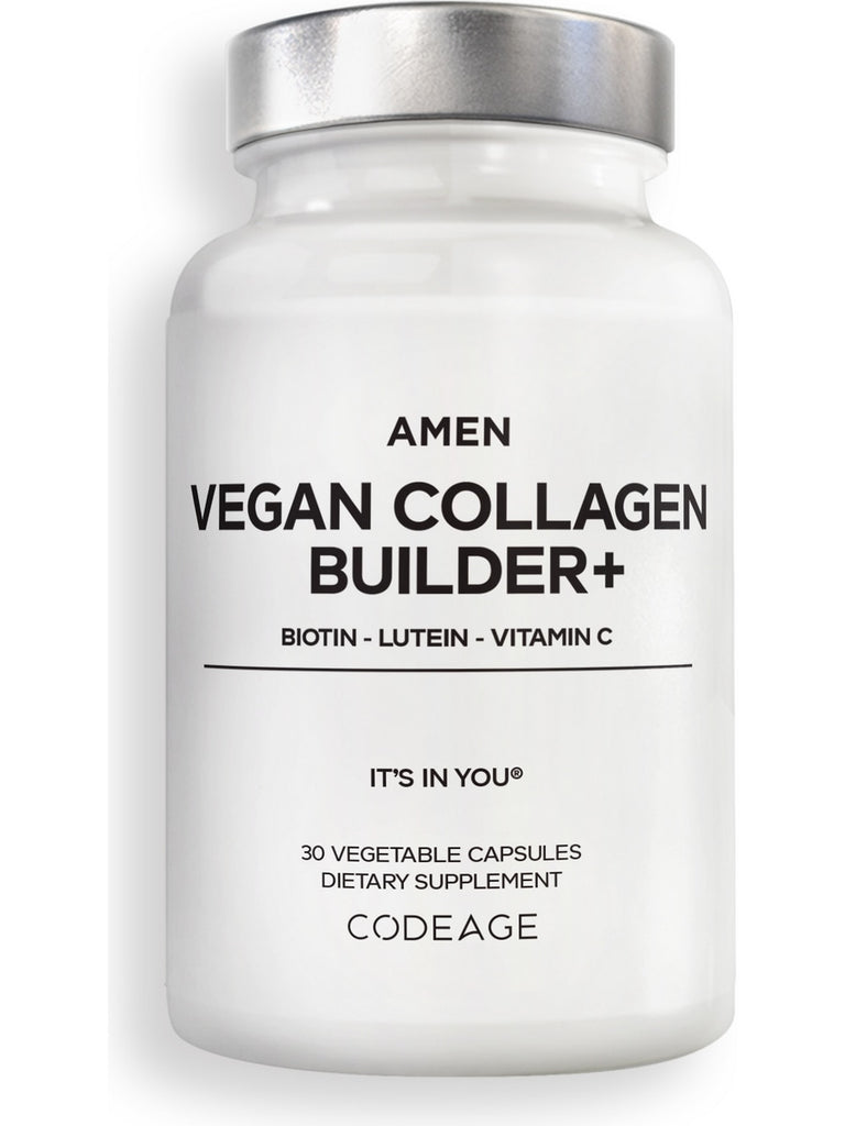 Codeage, Amen Vegan Collagen Builder +, 30 Vegetable Capsules