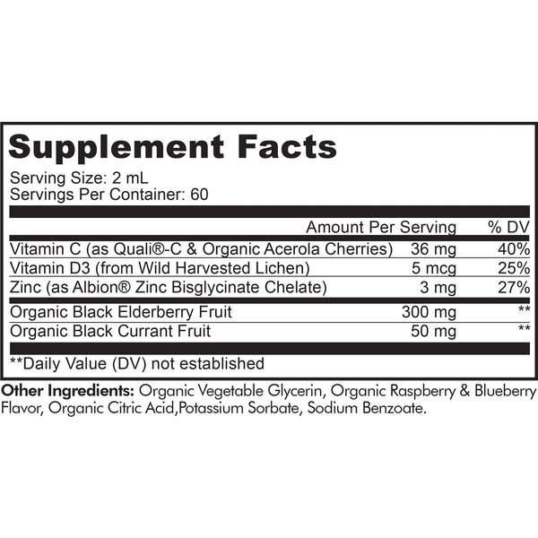 Codeage, Elderberry Vitamins Pro Syrup, 4 fl oz