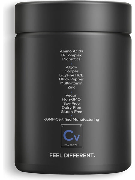 Codeage, Clearface Vitamins+, Black Edition, 90 Vegetable Capsules