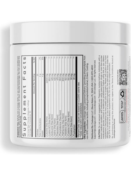 Codeage, Liposomal Multi Amino Powder, 6.15 oz