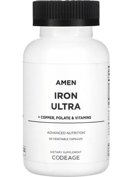 Codeage, Amen Iron Ultra, 60 Vegetable Capsules