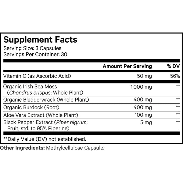 Codeage, Amen Sea Moss, 90 Vegetable Capsules