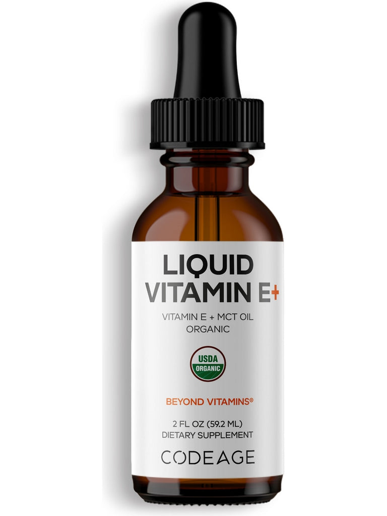 Codeage, Liquid Vitamin E+, 2 fl oz