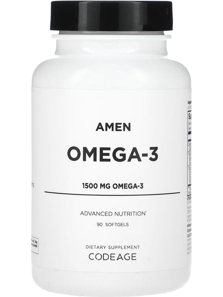 Codeage, Amen Omega-3, 90 Softgels
