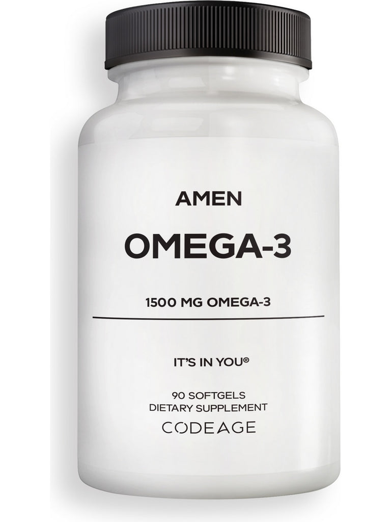 Codeage, Amen Omega-3, 90 Softgels