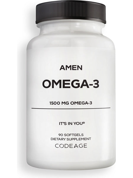 Codeage, Amen Omega-3, 90 Softgels