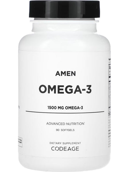 Codeage, Amen Omega-3, 90 Softgels