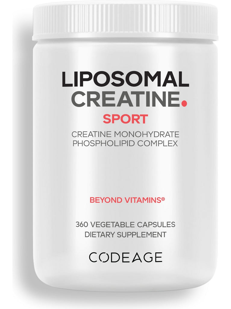 Codeage, Liposomal Creatine Sport, 360 Vegetable Capsules