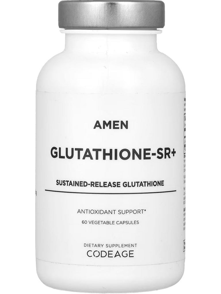 Codeage, Amen Glutathione-SR+, 60 Vegetable Capsules