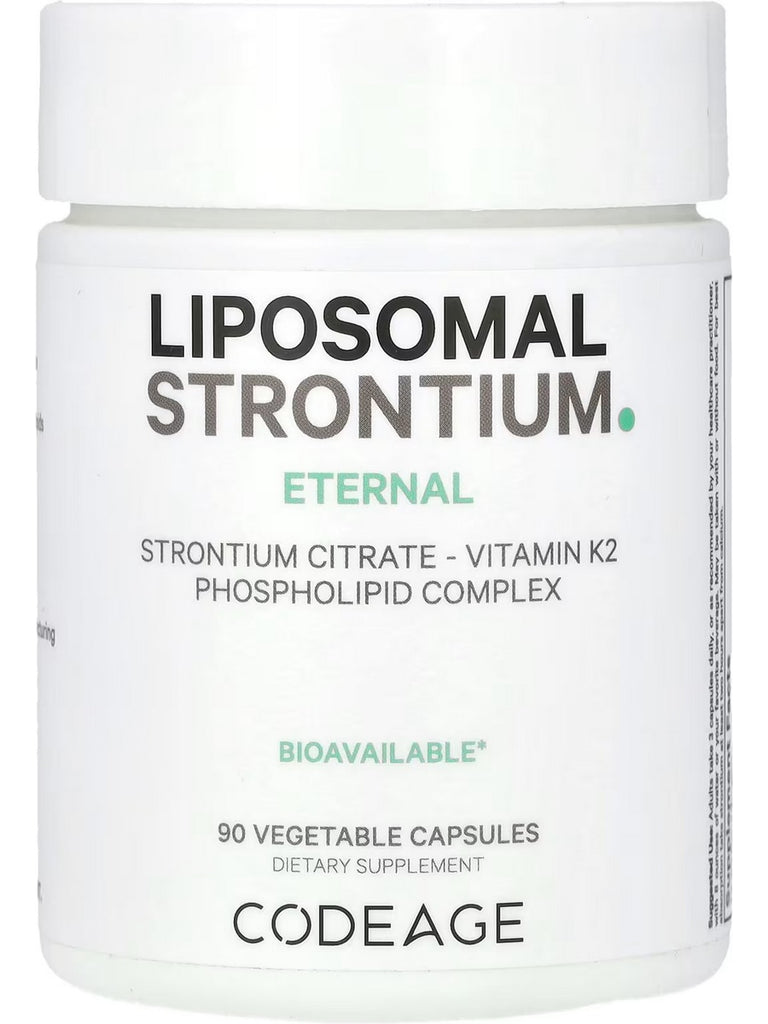 Codeage, Liposomal Strontium, 90 Vegetable Capsules