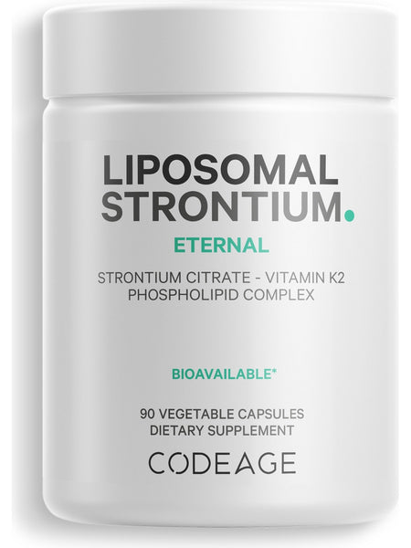 Codeage, Liposomal Strontium, 90 Vegetable Capsules