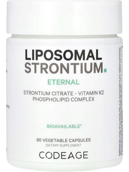Codeage, Liposomal Strontium, 90 Vegetable Capsules