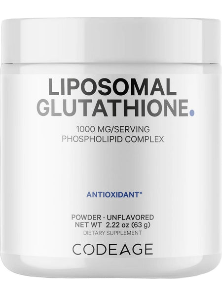 Codeage, Liposomal Glutathione Powder 1000 mg, 2.22 oz